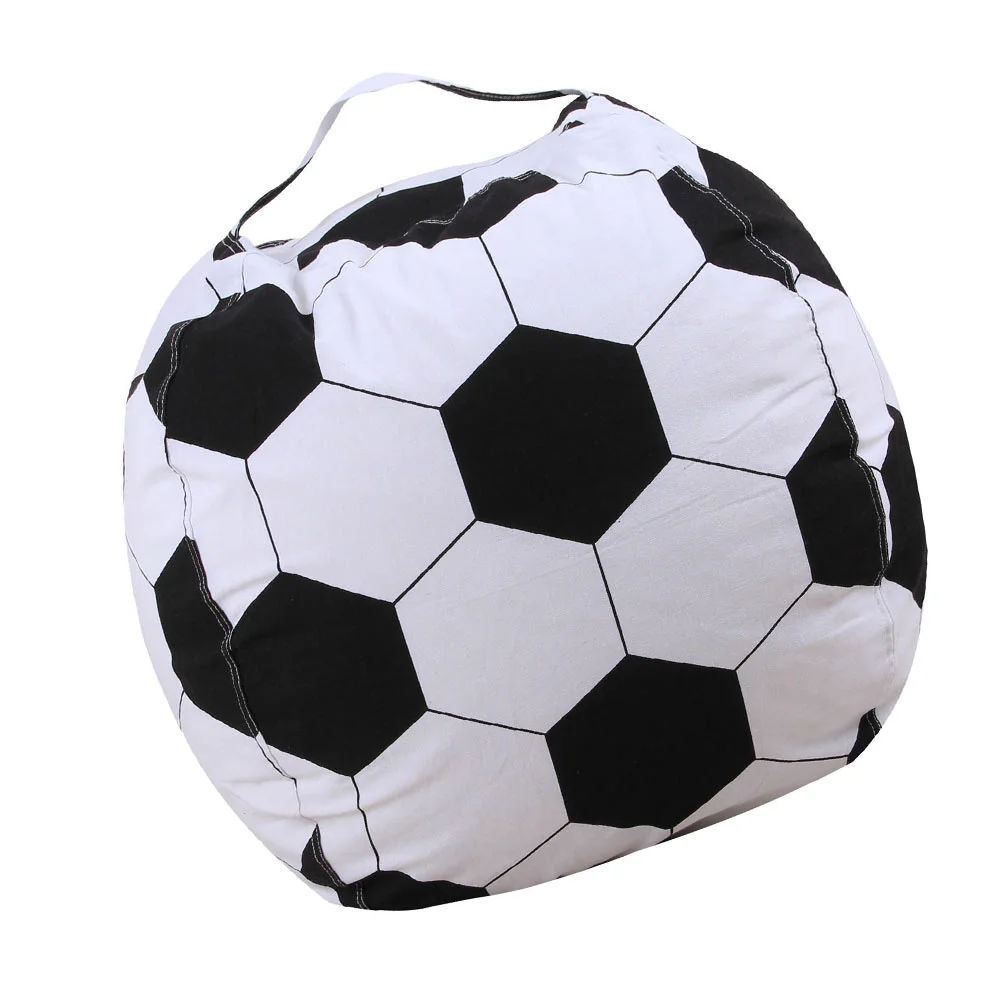 Polyester Football Storage Bag Kids Bean Bag Chair Cover