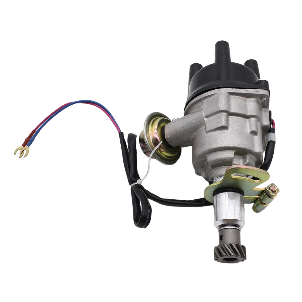 Electronic Ignition Distributor Electrical Electronic Distributor Compatible with Nissan Sunny B110 B210 Pickup A12 A14 A15