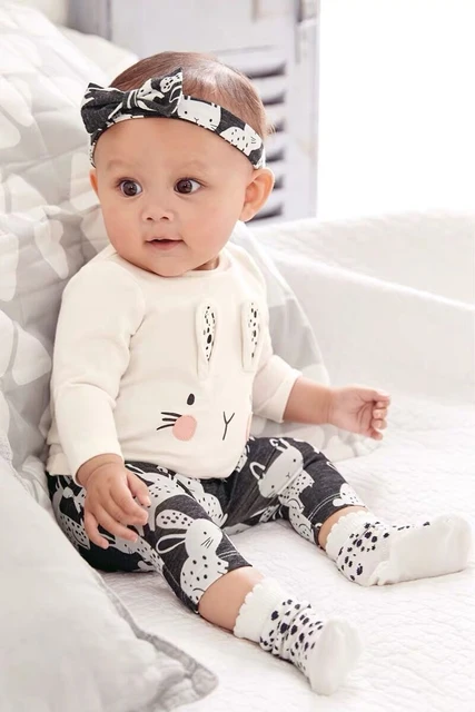 Conjunto de ropa para bebé de 0 a 6 meses, conjunto de ropa de lujo para  bebé, 100 algodón - AliExpress