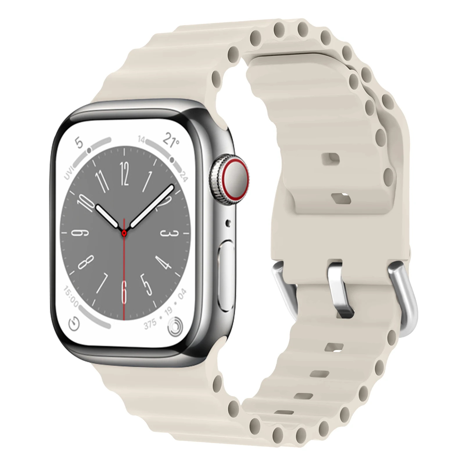 Ocean Silicone Band for Apple Watch - Stylish and Durable Strap for All Models