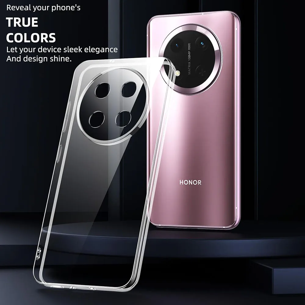 Ultra Thin Transparent Silicone Soft Phone Case - Clear Protective Cover