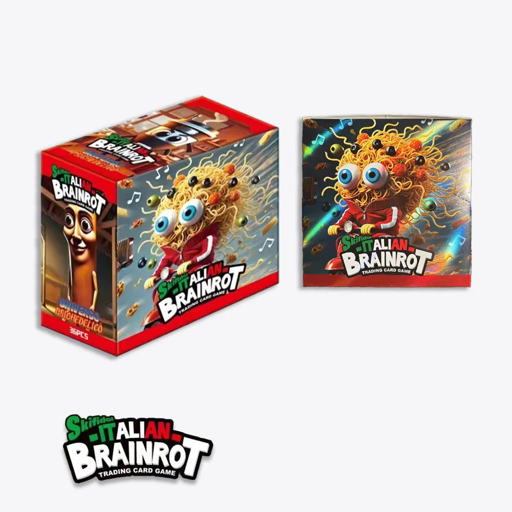 Italian Brainrot Trading Card Game Sahur Tralalero Tralala Collection Board Game Cards Toys Gift