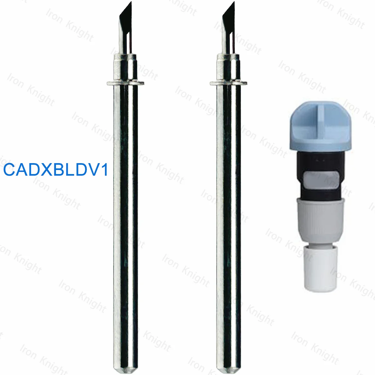 2 Lames De Coupe Vinyle CADXBLDV1 Pour Brother ScanNCut DX - Compatible Support CADXVBKIT1 - Diamètre 2 Mm, En Carbure De Tungstène - Pour Découpe Précise