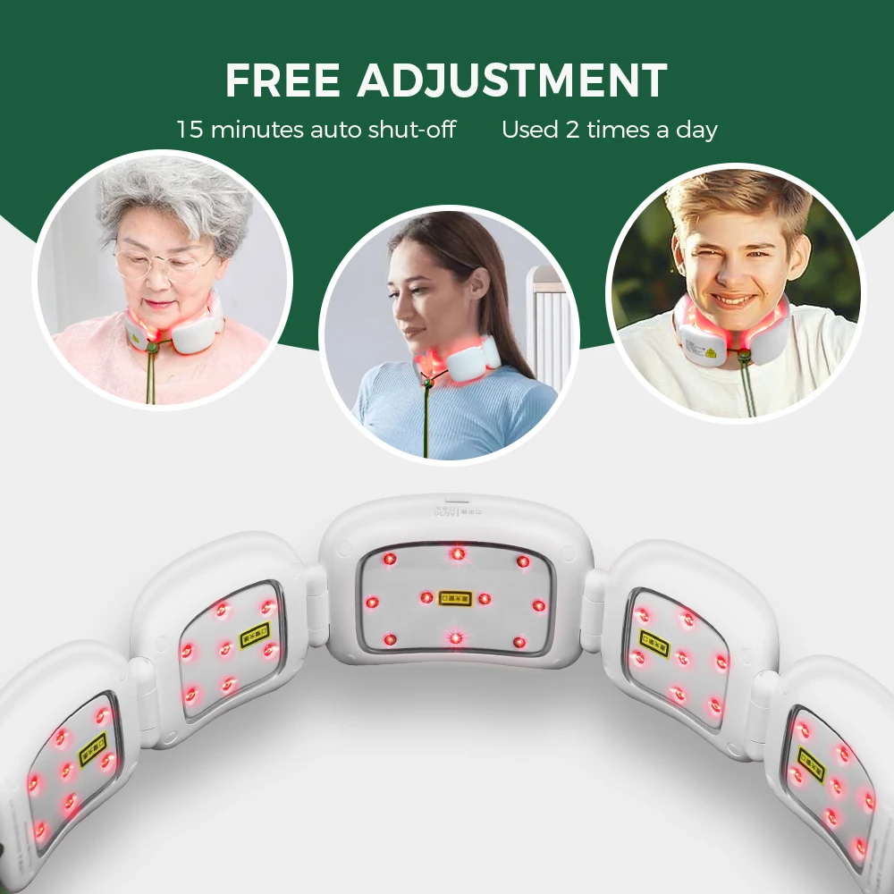 ZME laser physiotherapy rehabilitation equipment for neck pain therapy 650nm cold laser Elderly Health Care Products home use