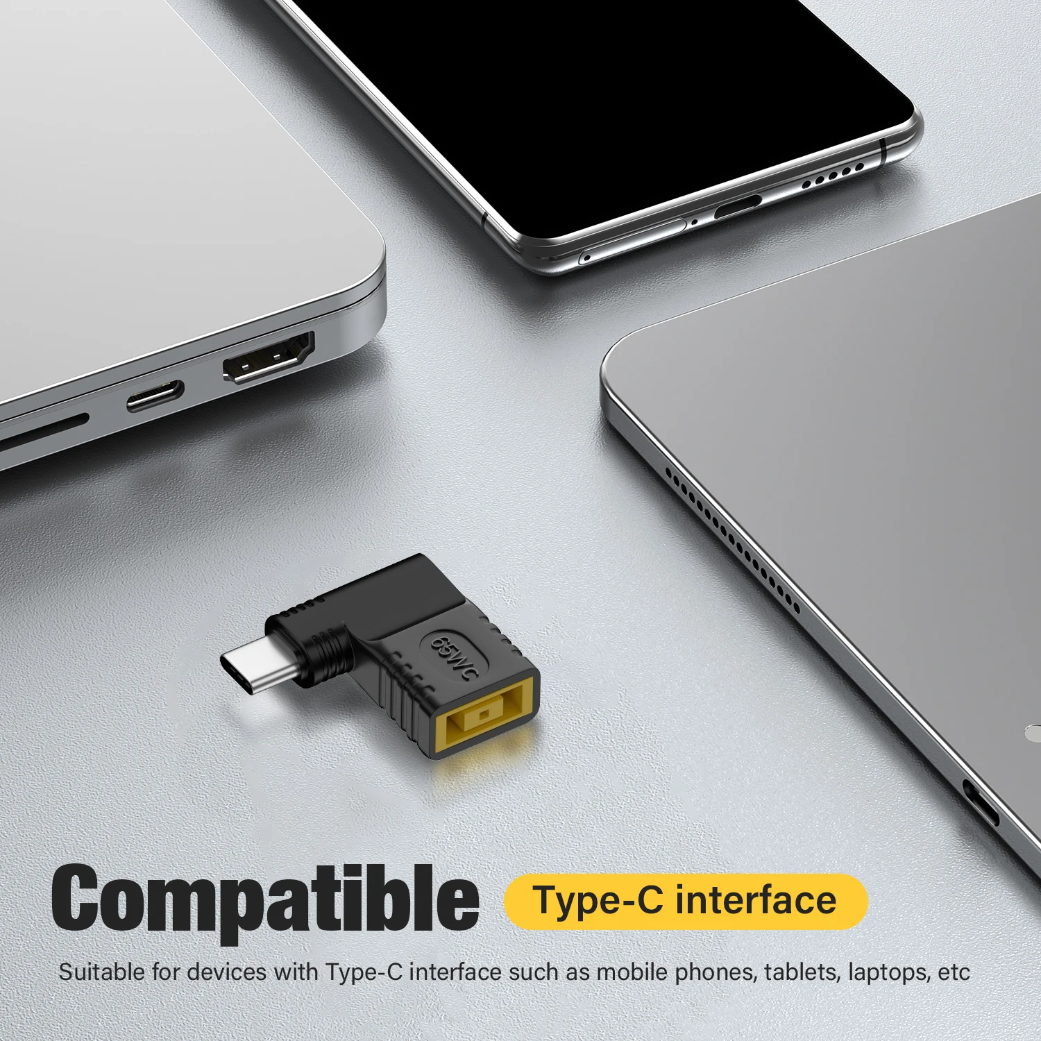 ʰ PD65W Ʈ     Lenovos/HPs/DELL  DC   ÷ ȯ⿡ USB  C 