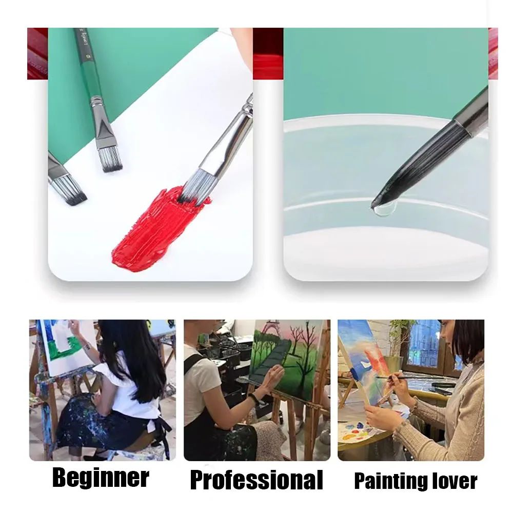 Рисунок 5 - кисти для рисования гуашью и а