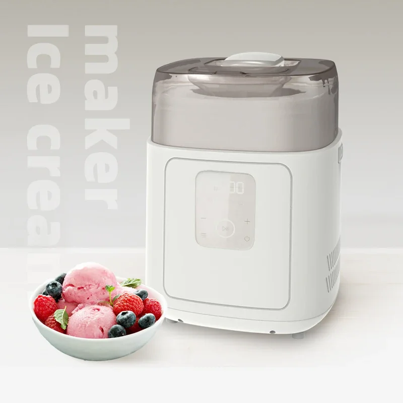 Soft Serve Ice Cream Machine Mini 1000ml Ice Cream Yogurt Maker Machine
