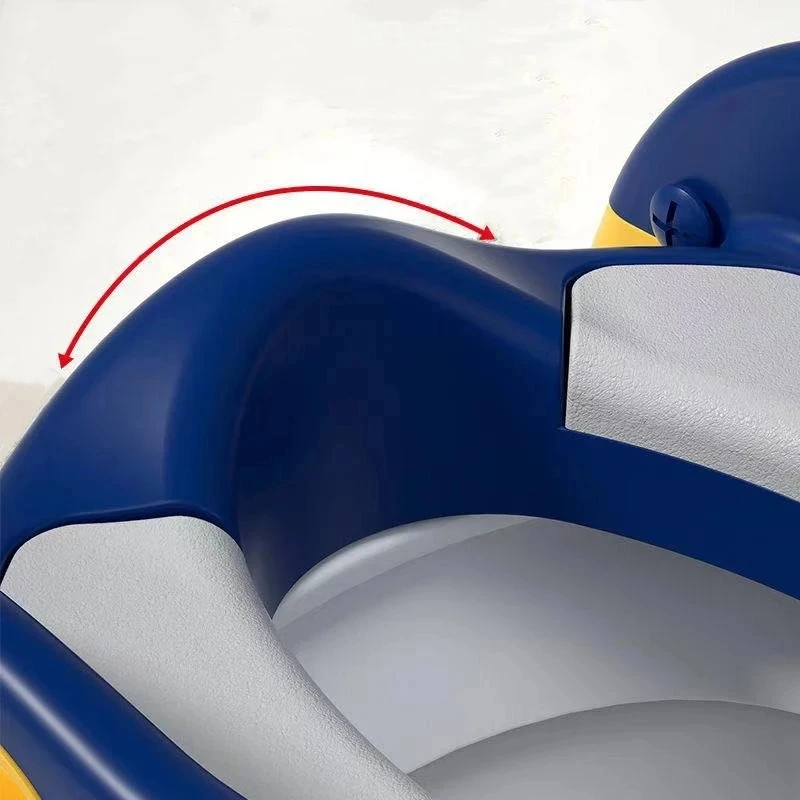 Toilet Folding Ladder Children's Potty Training Toilet Baby Seat Urinal Chair With Adjustable Step Stool Ladder Comfortable Safe 5
