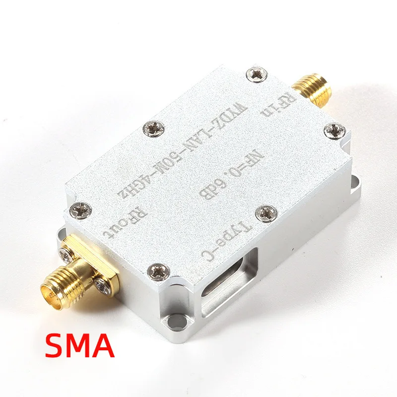 50MHz-4GHz RF 신호 증폭기, 저잡음 증폭기(LNA), 잡음 수준 0.6dB, GPS/Beidou용