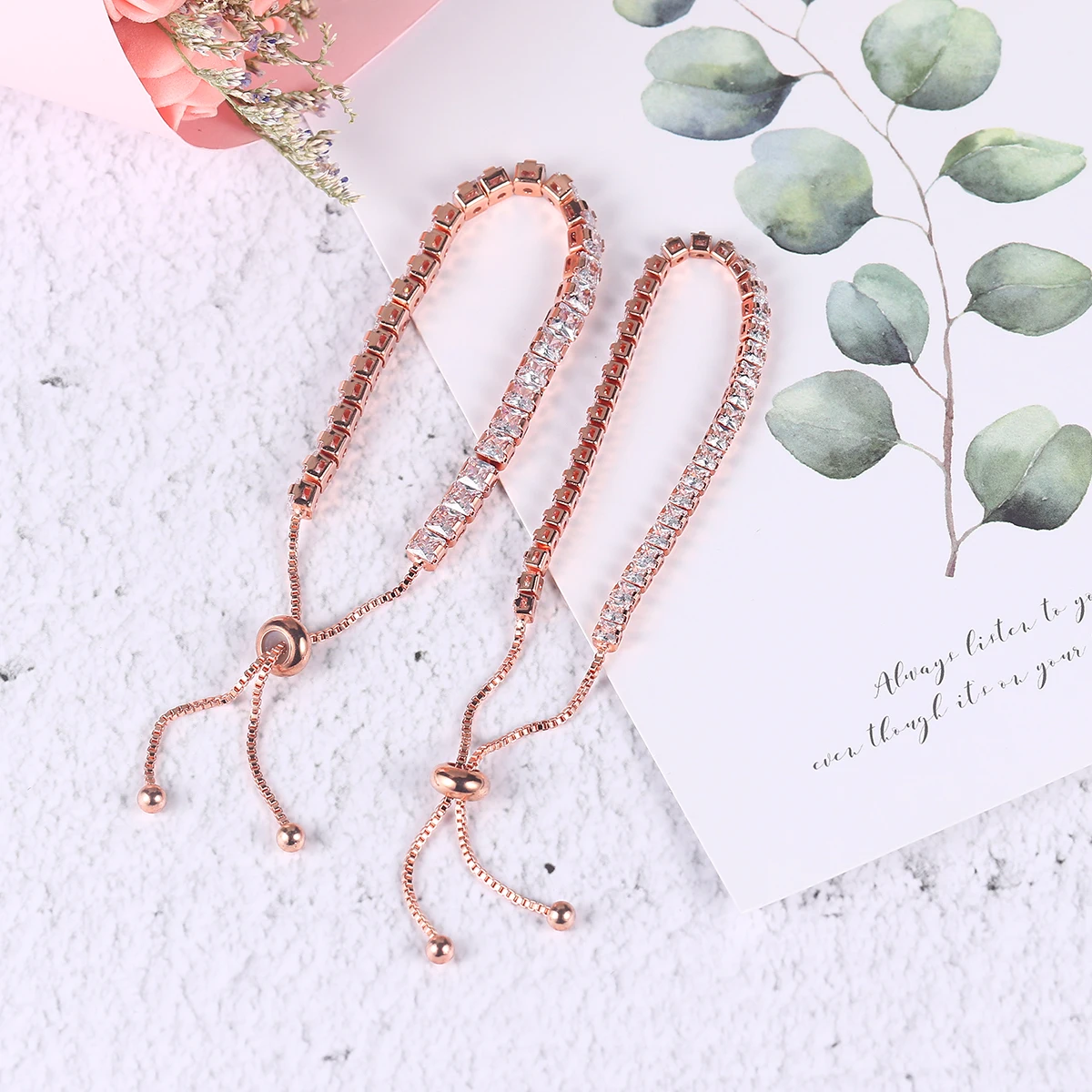 Mariell Pulsera Nupcial CZ, Pulsera De Tenis CZ Para Novias, Circonita Cúbica Nupcial Y Joyería De Boda : Mariell