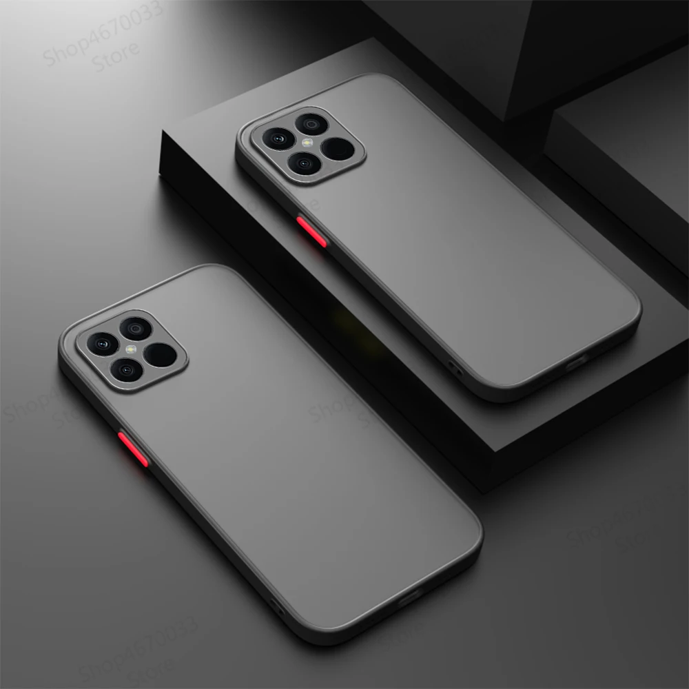 Shockproof Matte Armor Case with Lens Cover