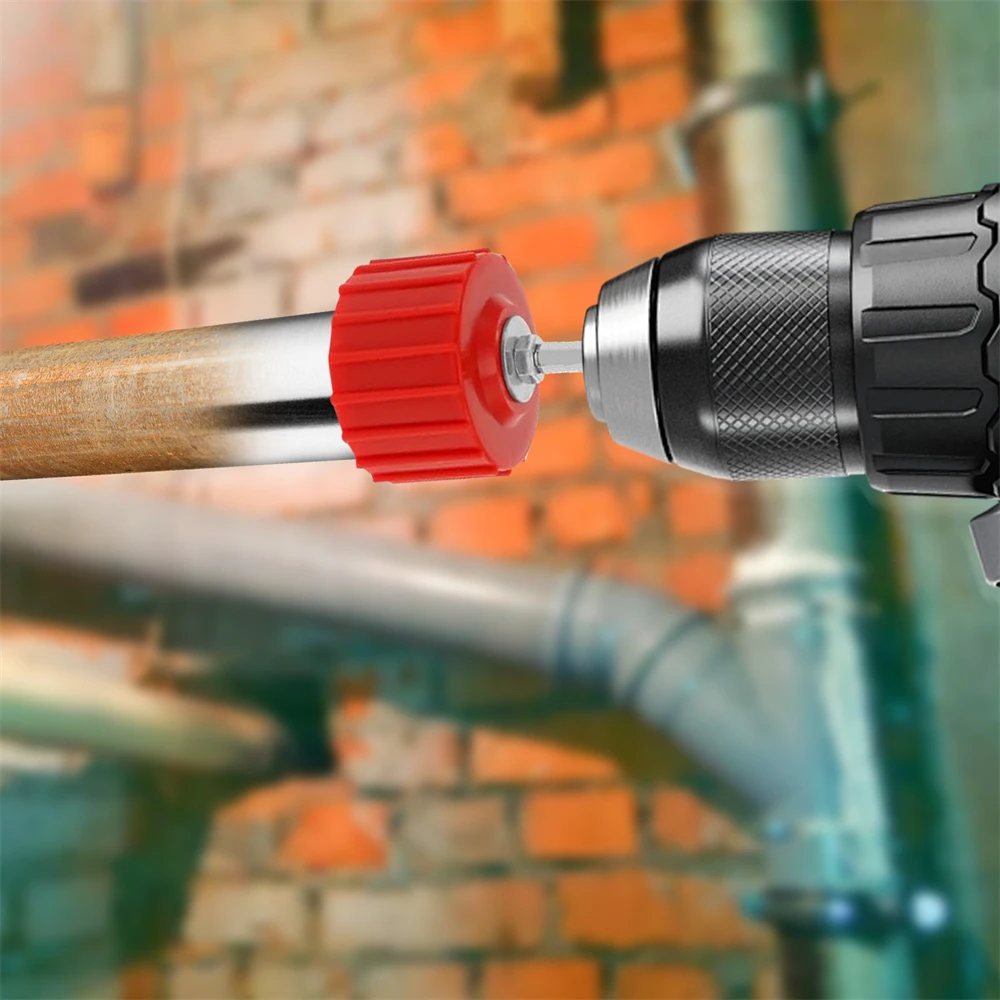 9PCS/Set Copper Pipe Cleaning Brush Stainless Steel Rust Removal Polishing Cleaning Brush Tool Freeshipping