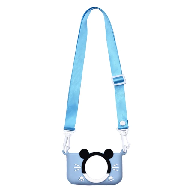 Kids Toys Camera Cute Cartoon Silicone Protective Case HD 1080P Video Digital Camera Toys for Children Kids Gifts 4