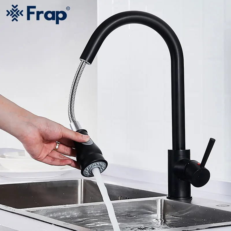 

Frap ,кран для кухни ,кухонный кран из нержавеющей стали ,выдвижной кухонный кран ,вращающийся на 360 градусов ,Смеситель для холодной и горячей воды