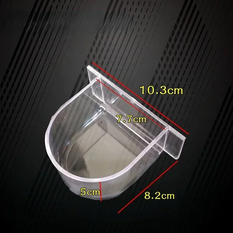 Bird Cage Food Boxes Trough Parrot Feeder Food Water Bowl Cup Budgerigar Macaws Finches Canary Bird Feeding Birdcage Boxes