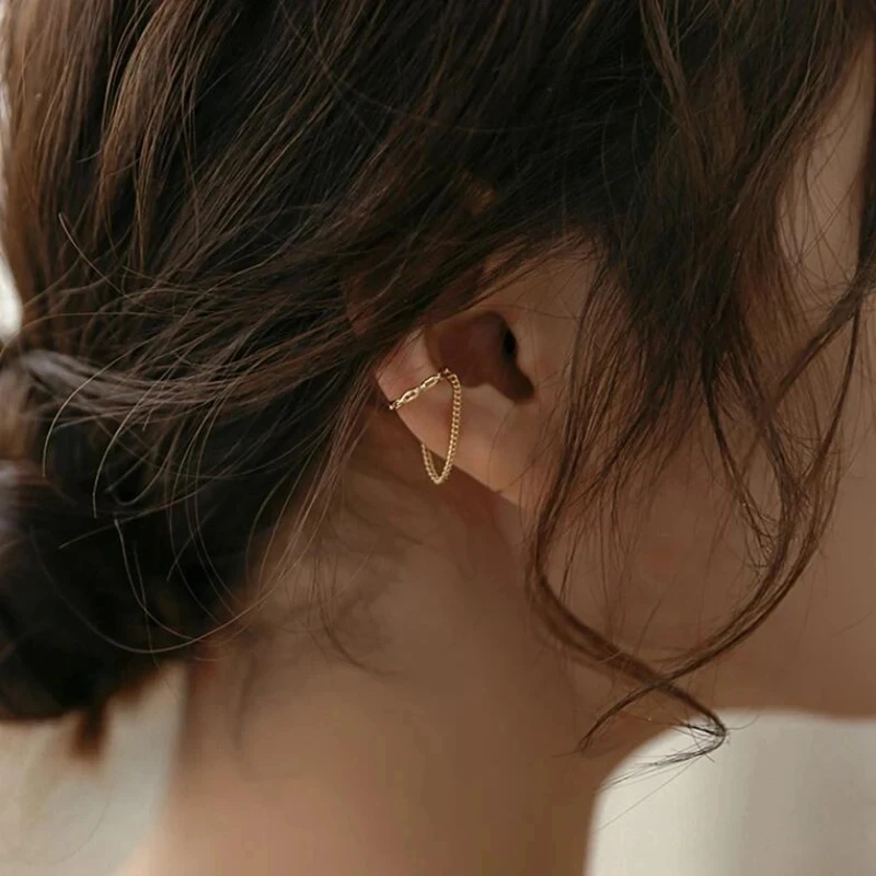 Fashion Minilist No Piercing Ear Cuff Earrings For Women Fake Piercing Earcuff Clips Earrings For Everyday & Party Wear Image 3
