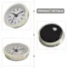 DIY Clock Projects Clock Movement Replacement 50MM Clock Insert High-Quality Movement Precise Timekeeping Transparent Lens 2