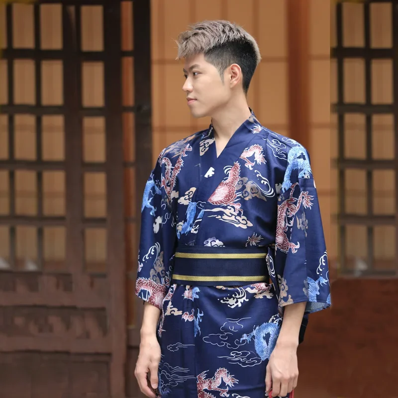 Obi Belt Male Autumn Kimono For Men Japanese Traditional Male