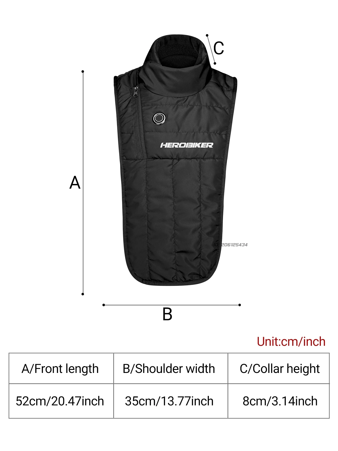 오토바이 가열 스카프 방풍 겨울 모토 크로스 목 추위 보호 가슴 전기 난방 목 모토 레이싱 난방 스카프