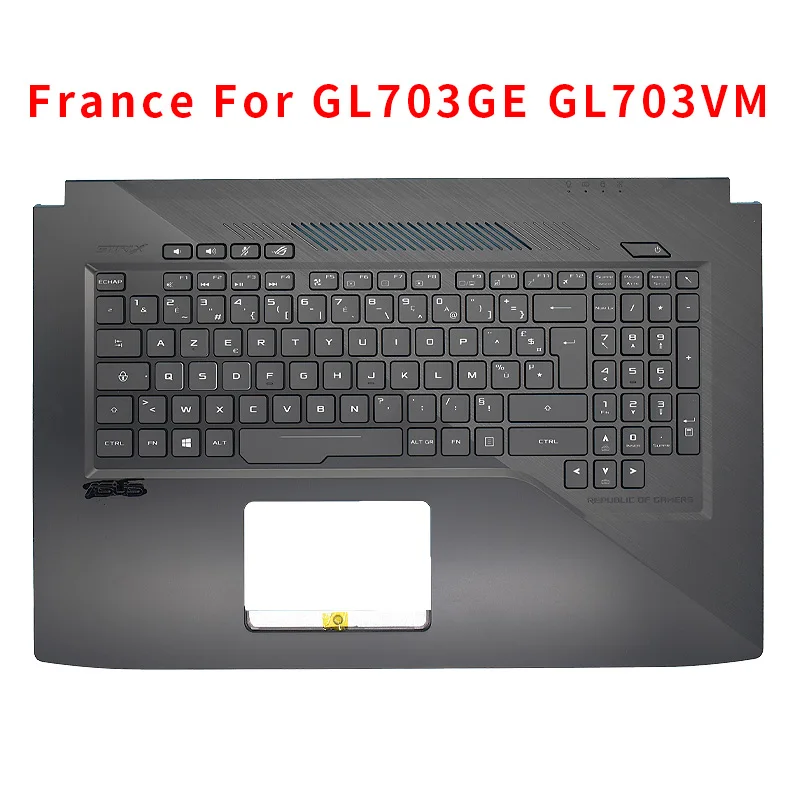 Клавиатура для ноутбука с подсветкой FRRUUS, подставка для рук для ASUS ROG Strix GL703 GL703V GL703GE GL703GS GL703VM, клавиатура для ноутбука C (art.: 3920c48a2dfbd) - 3920c48a2dfbd