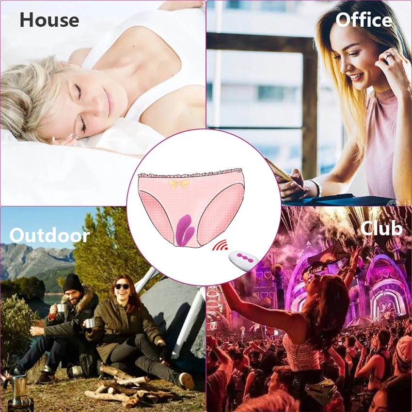 Powerful Sucking Wireless Remote Vibrator Wearable U Shaped Dildo Massager Dual Stimulation Adult Couple Sex Toys for Women 18