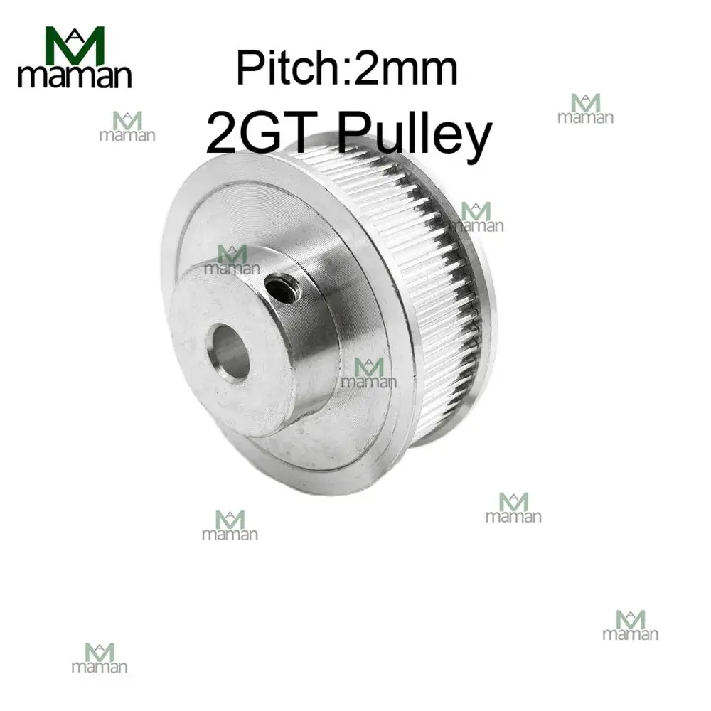 Timing Belt Pulley 2GT 20T 30T 32T 36T 40T 48T 60T 80 Teeth Bore 5/6/8mm Belt Width 6/10mm 3D Printer