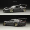 BNDS 1/64 Wheels With Rubber Tires ABS Assembly Rims Modified Parts for 1:64 Model Car VIP Style Detail-up Set New Clearance 4