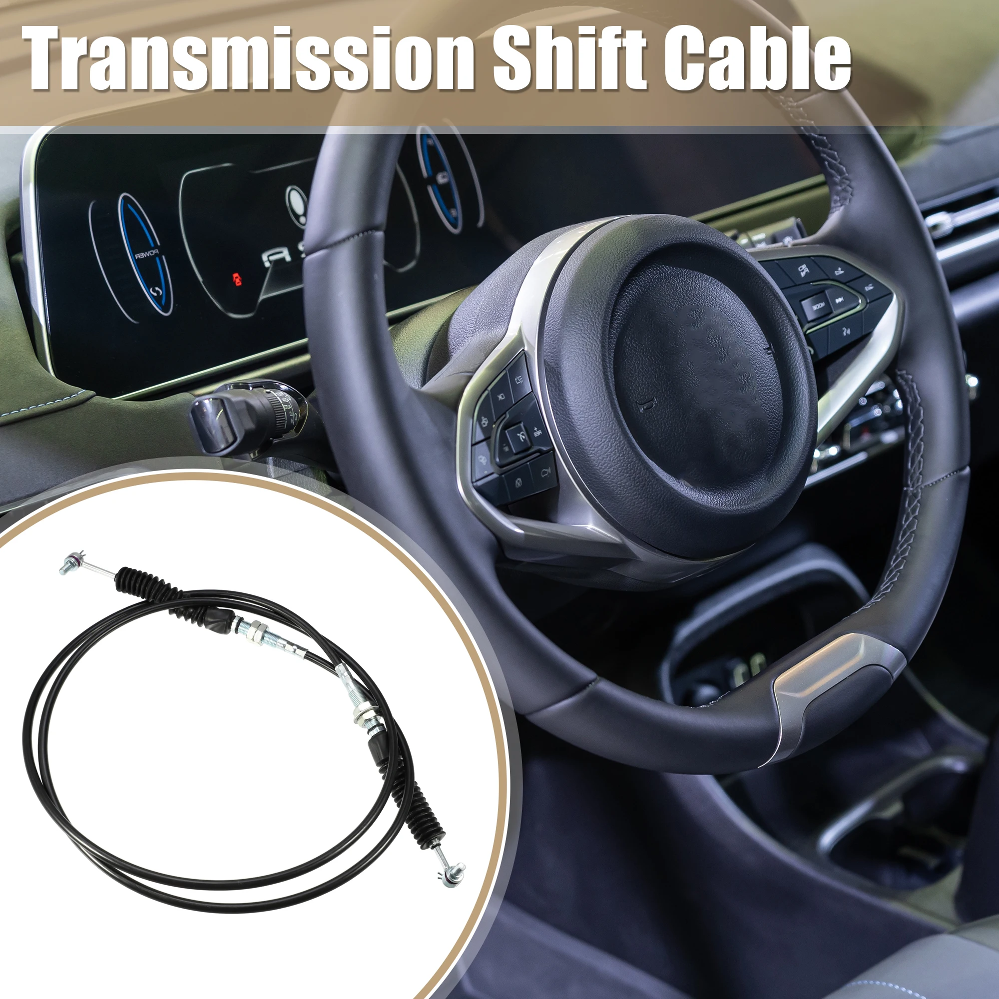X Autohaux Automatic Transmission Shifter Cable for Polaris for Ranger 400 2010-2014 Polaris Ranger 800 2010-2014