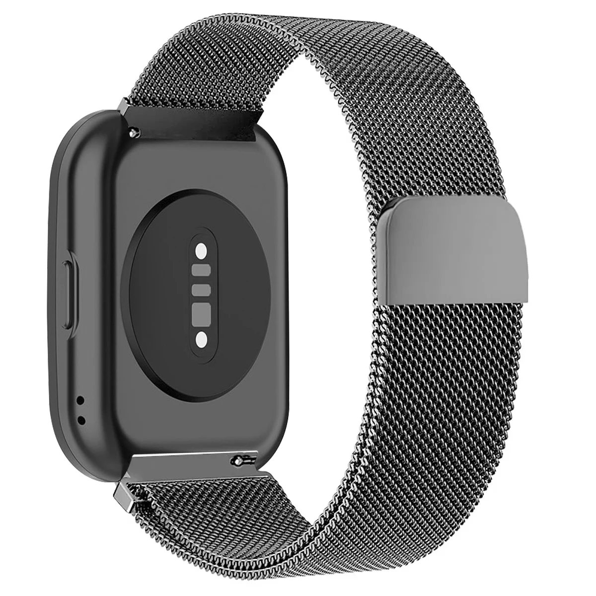 Milanese Loop Strap for Smartwatch - 22mm Stainless Steel Mesh Band Replacement Wristband Bracelet