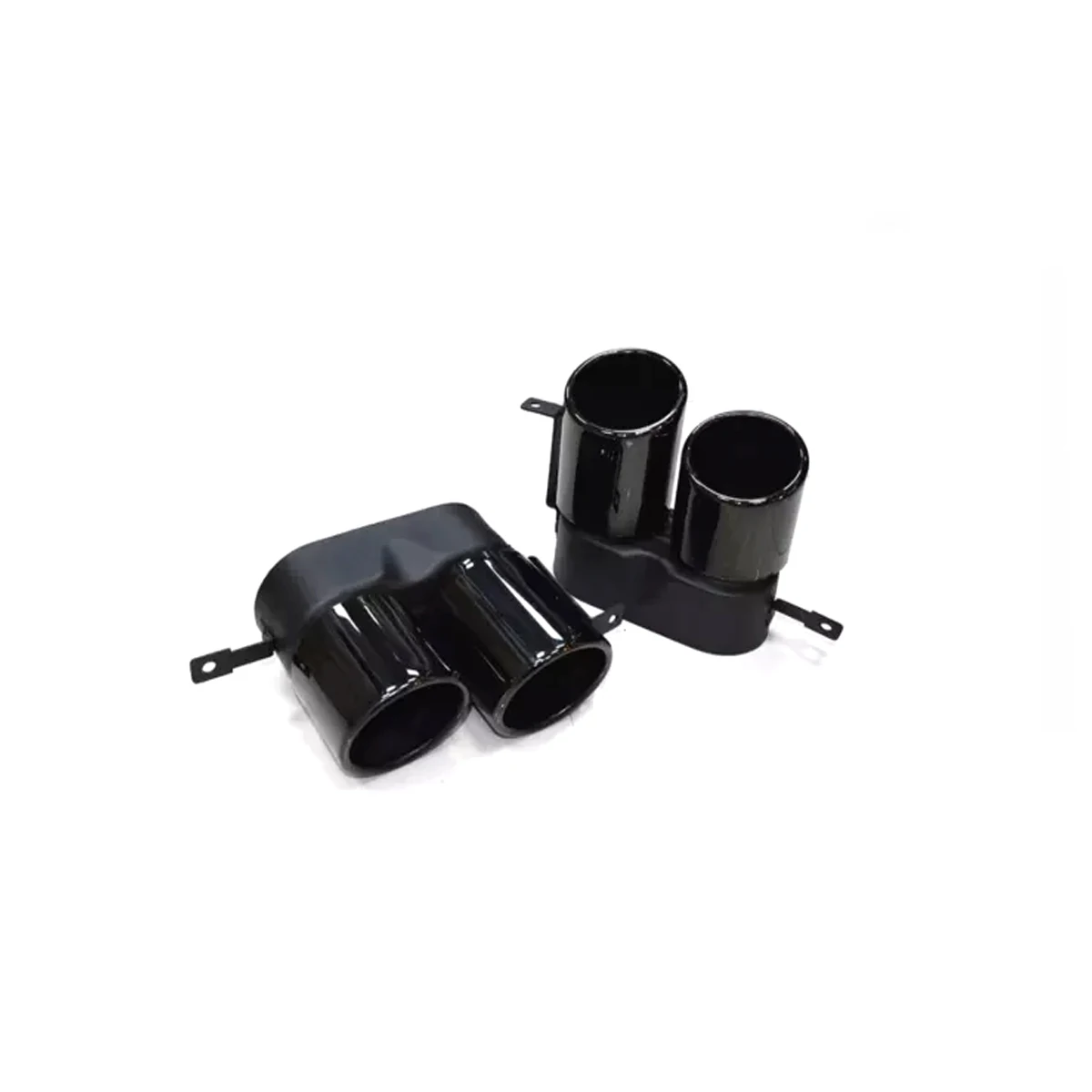 Exhaust Tips Tailpipes for BMW 3 Series G20 G21 G28 330i M340i Rear Diffuser Dual Outlet M Performance Muffler Tip Nozzle
