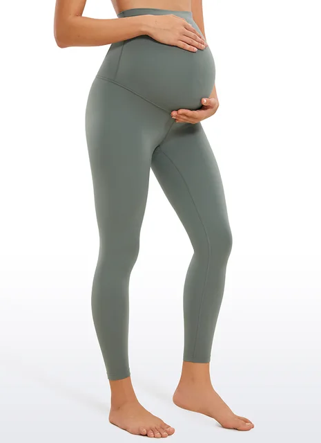 CRZ YOGA Womens Butterluxe Maternity Leggings Over The Belly 25 - Buttery  Soft Workout Activewear Yoga Pregnancy Pants - AliExpress