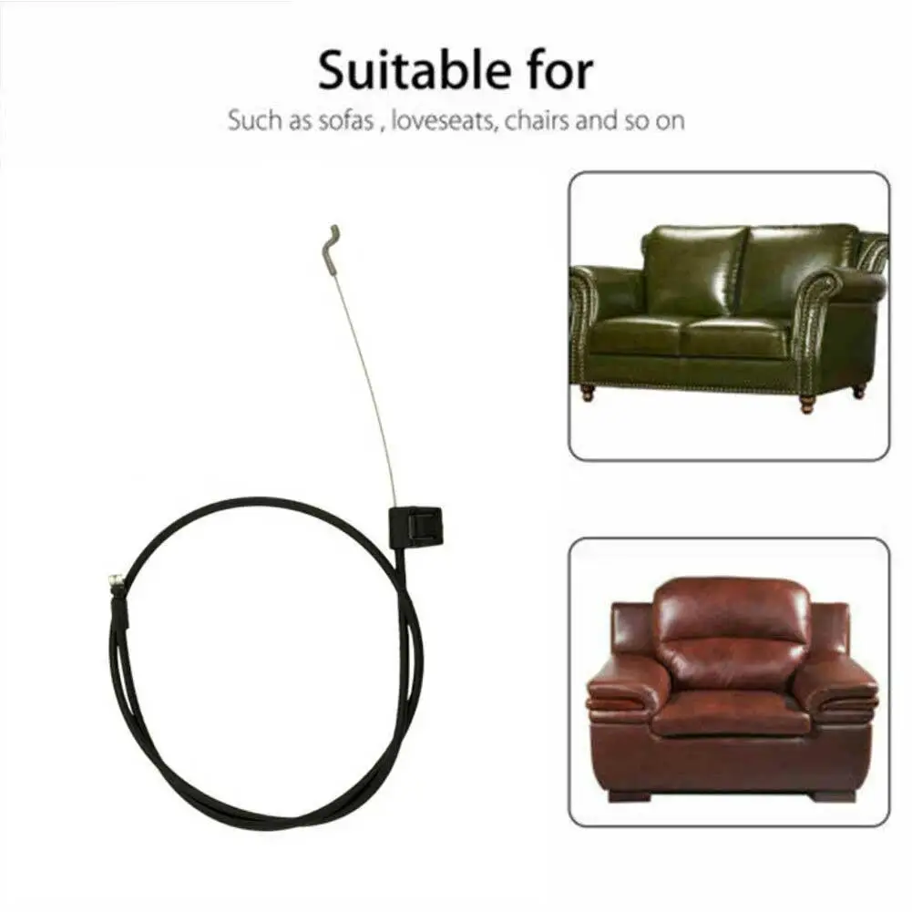 Neues Ersatz-Entriegelung kabel für Sofas tühle und Sofas 120mm Möbel teile Kunststoff hülle und Kabel einsatz kabel – Detail 6