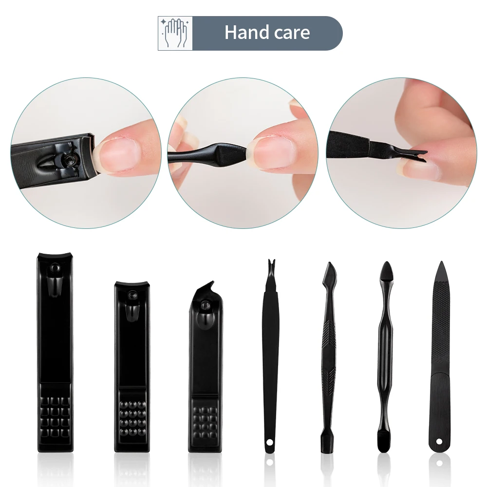 Manicure Set, Manicure Pedicure Kit, Nail Clipper Set, Nail Scissors Set, Nail Care Kit, Manicure Nail Clipper Set, Nail Clippers Kit, Nail Clipper, Nail Clippers 7-18pcs Manicure Tool Set Stainless Steel Cuticle Nipper Cutter