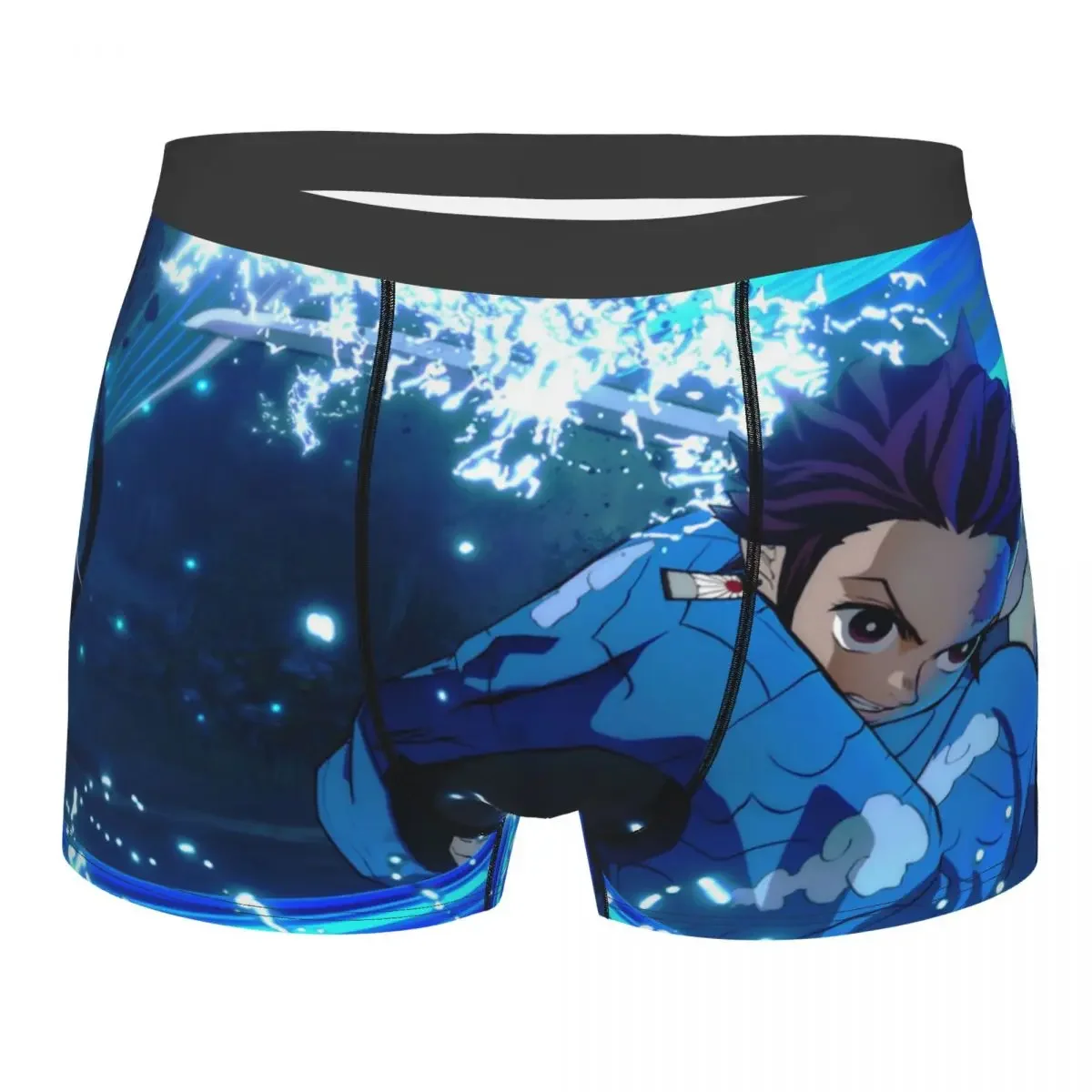 

Demon Slayer Japanese Adventure Anime Kimetsu Underpants Homme Panties Man Underwear Comfortable Shorts Boxer Briefs