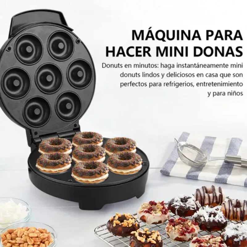 110V Mini Donut Maker Nonstick Machine for Breakfast Room