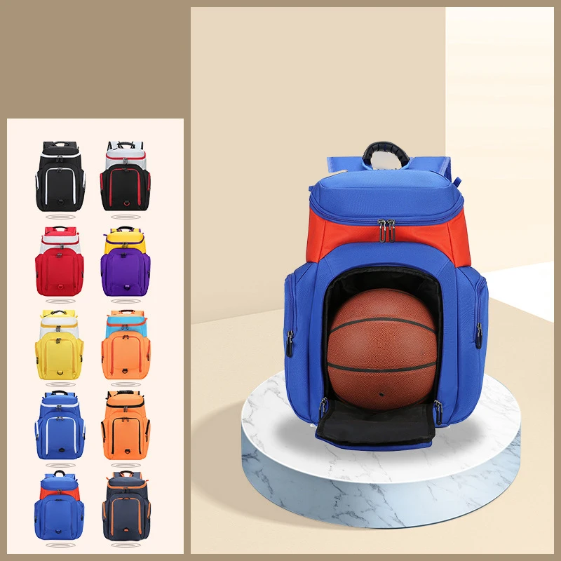 Basketball Backpack Soccer Bag with Shoes/ball Compartment Large Capacity Sports Backpack for Men Women Kid's Sports Gym Bag