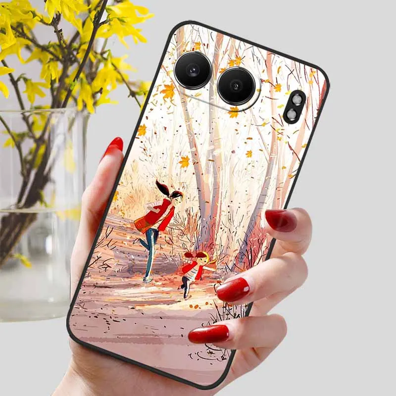 Luxurious Soft TPU Silicone Phone Cover - Beautiful Protective Back Shell