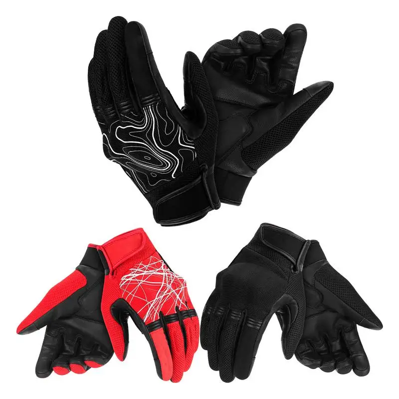 

Перчатки для верховой езды для мужчин, зимние перчатки, водонепроницаемые велосипедные перчатки с закрытыми пальцами, велосипедные перчатки, противоскользящие противоударные совместимые с сенсорным экраном