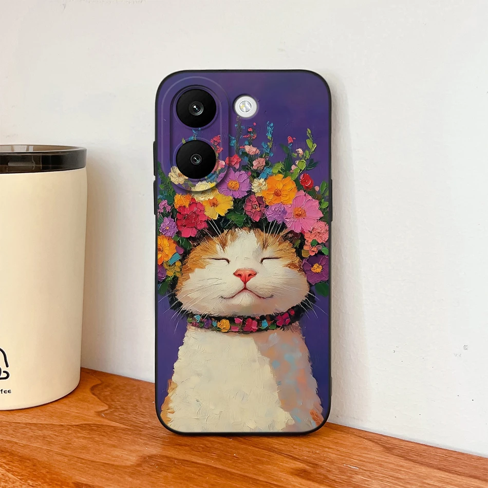 Creative Fruit Pattern Slim Silicone Phone Case with Lens Protection - Soft Back Cover