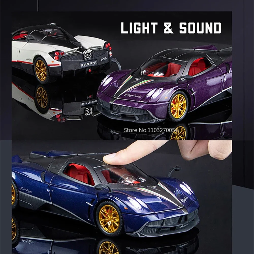 パパさん専用　Pagani Huayra ミニカー 1/24 ダイキャスト Amazon.com: 1:24 alloy die-casting metal Pagani car model