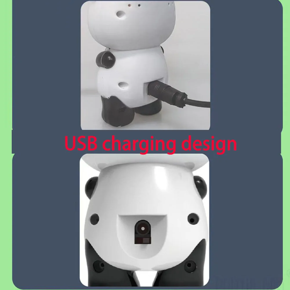 Teenager Electric Flying Helicopter Toys Cartoon Panda Drone Gesture Sensing Suspended Induction Aircraft Christmas Gifts Boys 3