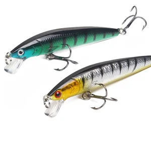 1Pc Minnow Fishing Lure Floating Hard Bait 10cm 9g Artificial Bait Sound Bead Wobbler Crankbait Carp Perch Pesca Fishing Tackle