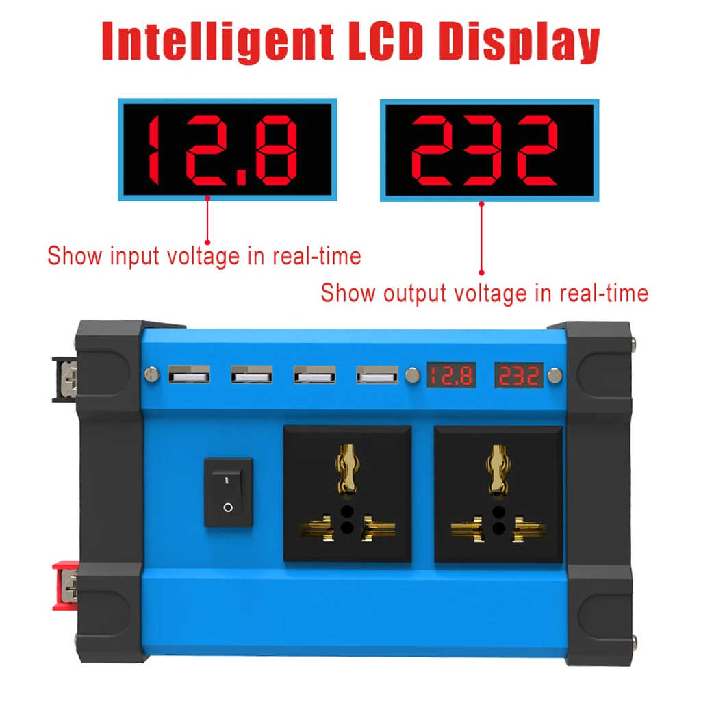 Portable Camping 6000W Solar Power Inverter View 1