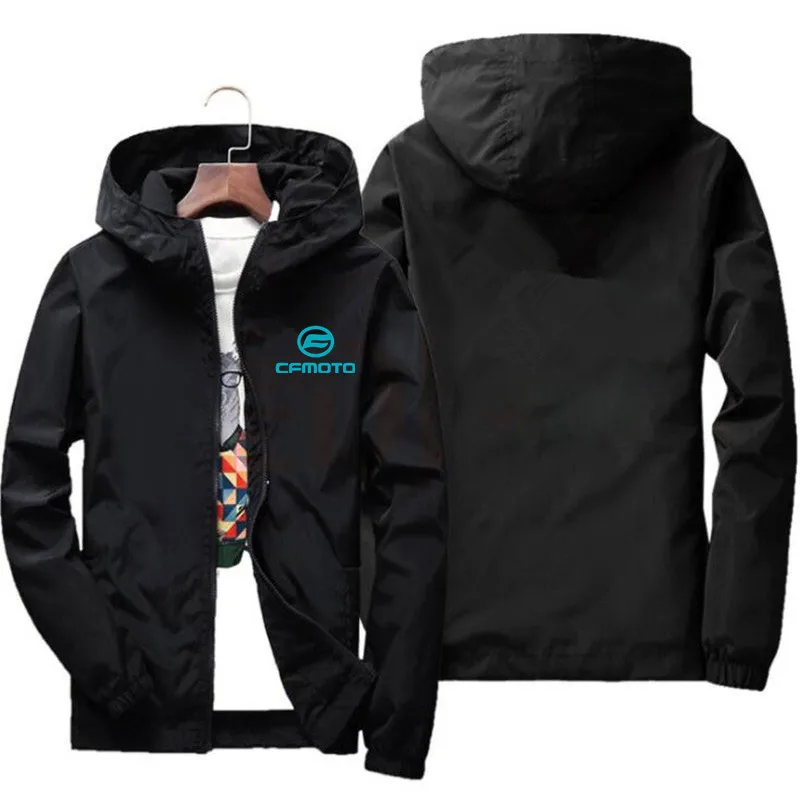 thumbnail image 1 of Cfmoto 2024 nuevo traje de carreras para hombres chaqueta de manga larga Casual gradiente motocicleta impermeable abrigo estampado ropa cómoda Top, 1 of 5
