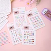 Makeup Diamond Eyes Face Festival DIY Body Crystal Gems Tattoo Adhesive Rhinestone Nail Art Decoration Acrylic Eyeshadow Sticker 4