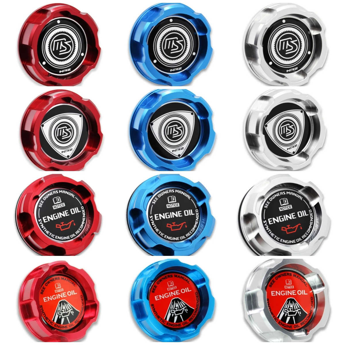 Oil Fuel Cap Aluminum For MAZDASPEED RACING RX8 RX7 etc