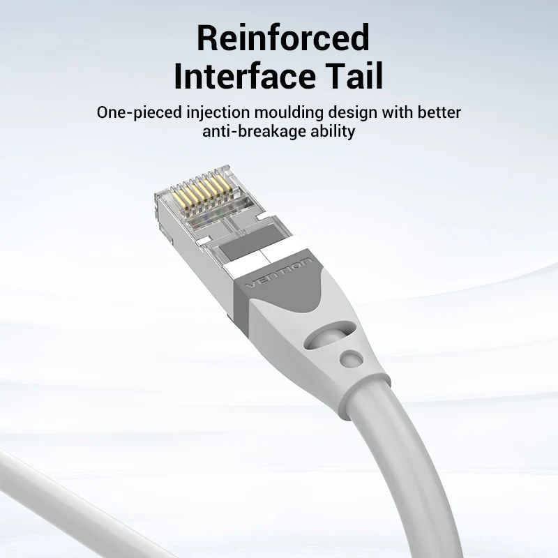 Vention Cat6A Ethernet Cable – 10Gbps Ultra-Fast LAN for Gaming & Streaming - Image 5