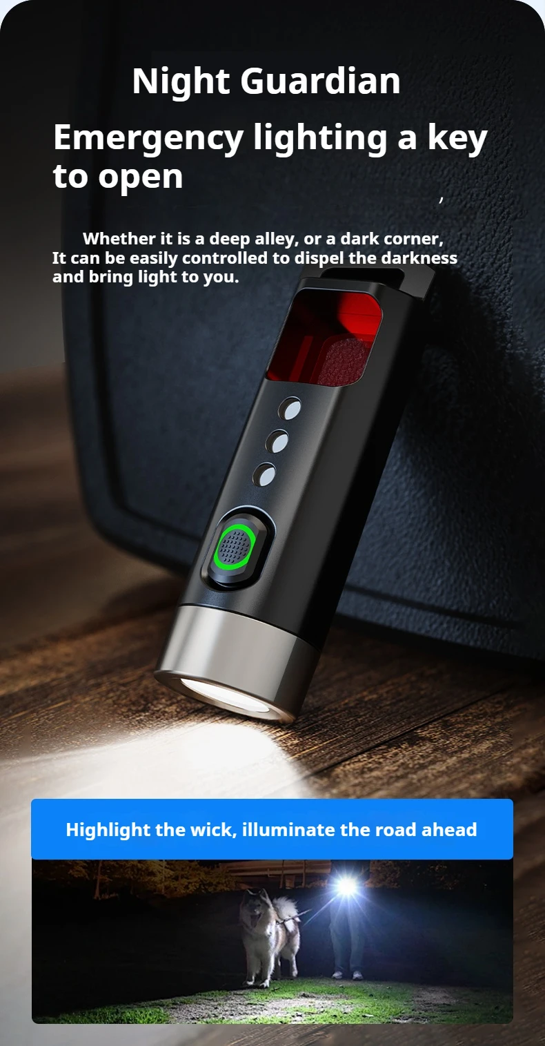 Philips new SFL1121P Portable rechargeable led lamp EDC flashlight can be used for camera inspection self defense