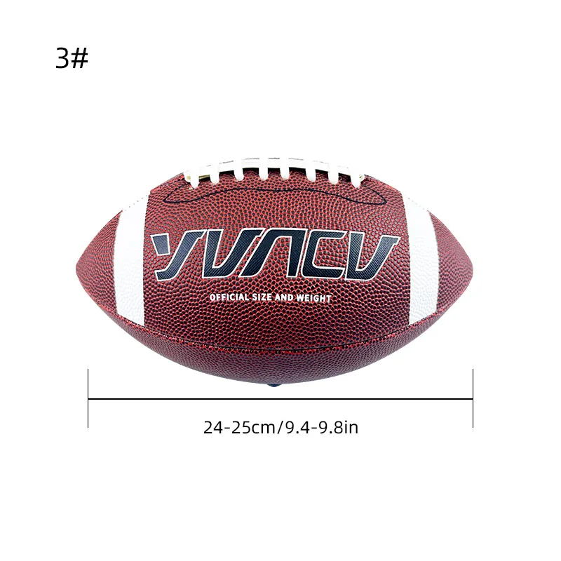1pc Standard American Football For Outdoor Training And Recreational Play With Official Standard Size ，Size 9，6 Rugby view 4
