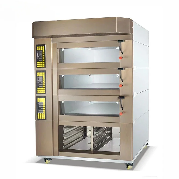 Baking Equipment Commercial Industrial Pita Bread Maker Pizza Electric Gas Baking Oven Bakery Machinery for Bread Making